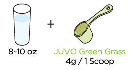 green grass scoops